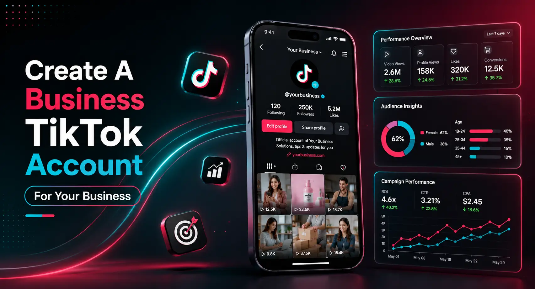 Create A Business TikTok Account For Businesses 2026