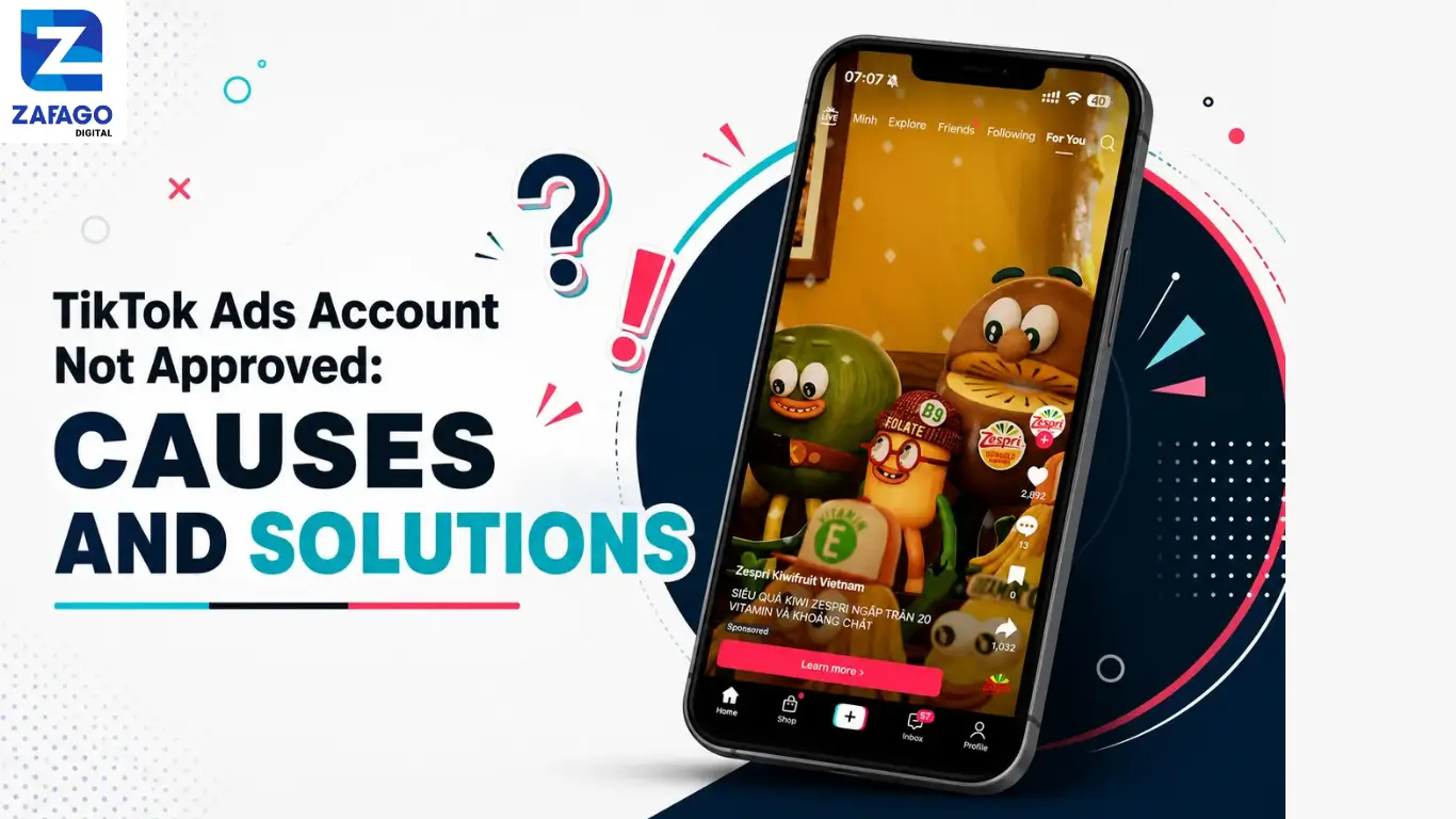TikTok Ads Account Not Approved: Causes And Solutions