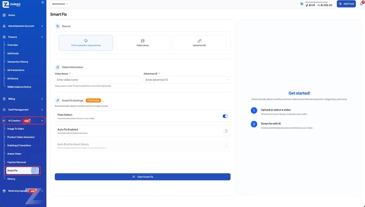 Smart Fix AI