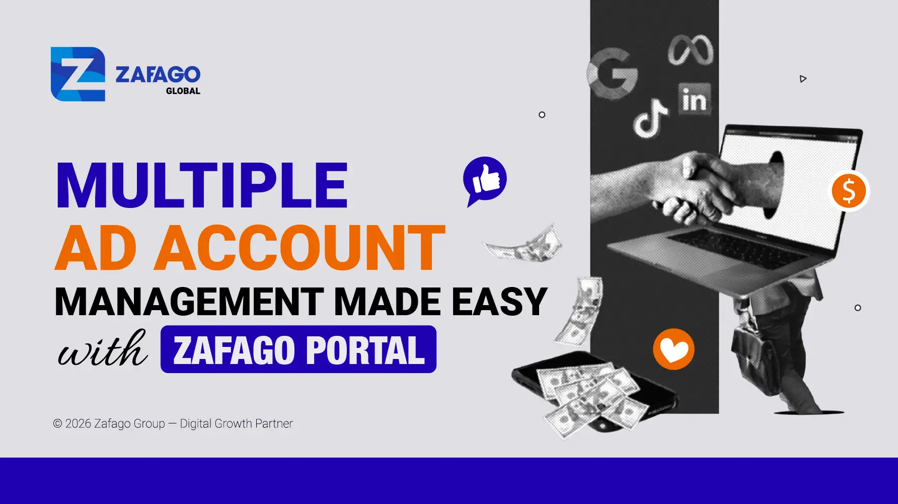 Multiple Ad Account Management Made Easy With Zafago Portal