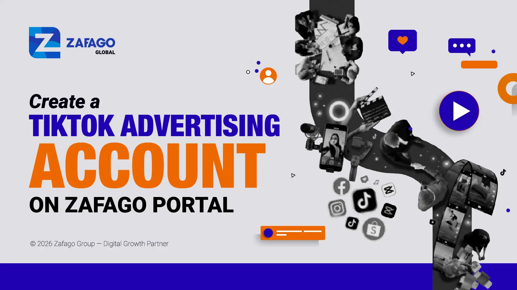 Create a TikTok Advertising Account on Zafago Portal