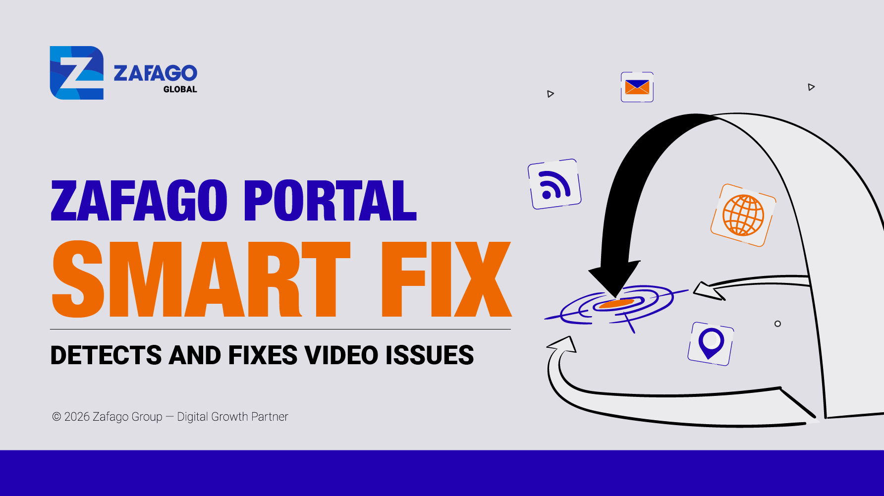 Zafago Portal Smart Fix Helps Detect and Fix Video Issues with AI