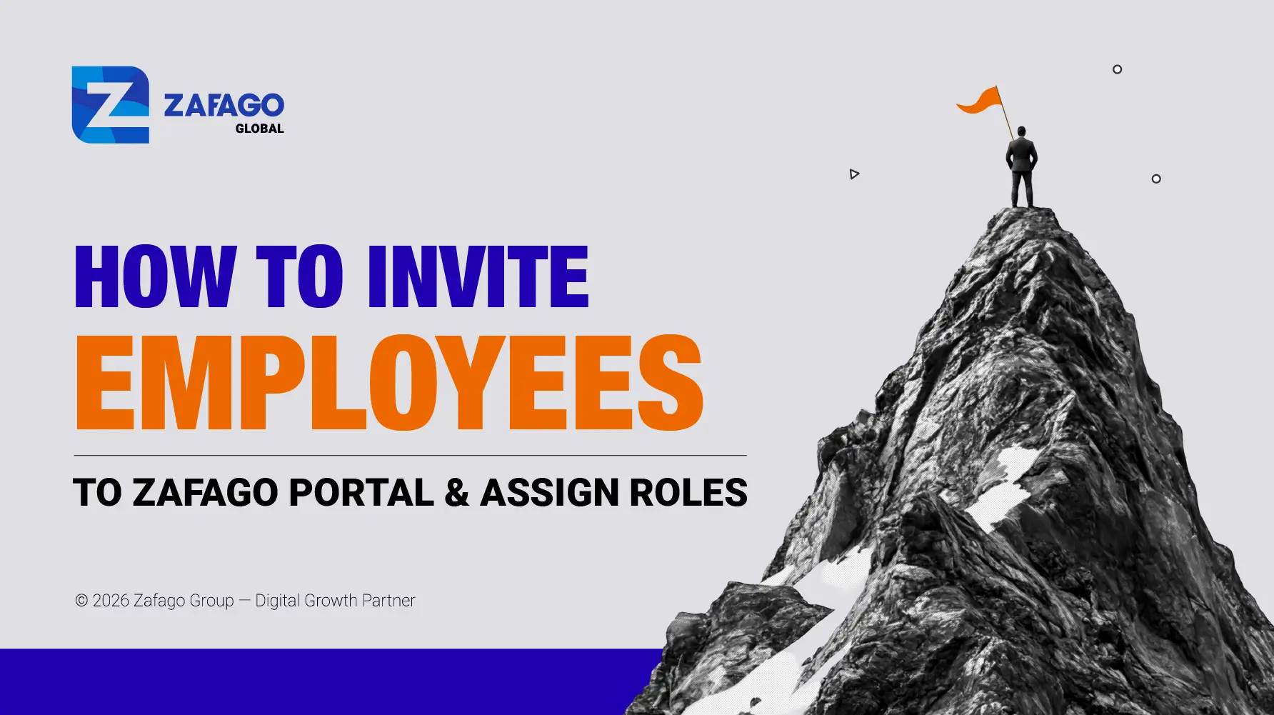 How to Invite Employees to Zafago Portal and Assign Roles