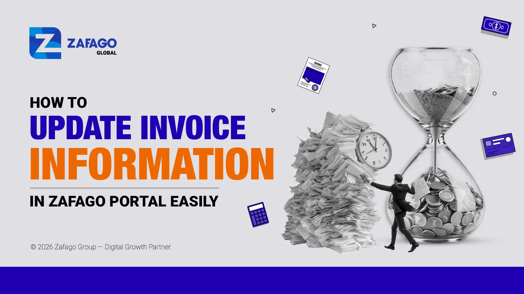 How to Update Invoice Information in Zafago Portal Easily