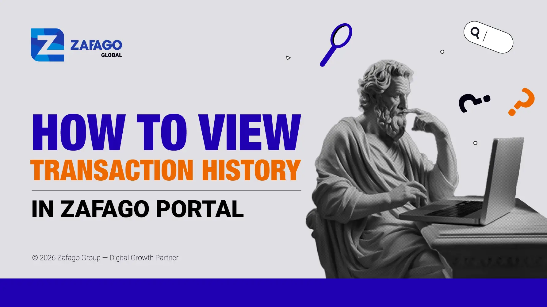How to View Transaction History in Zafago Portal