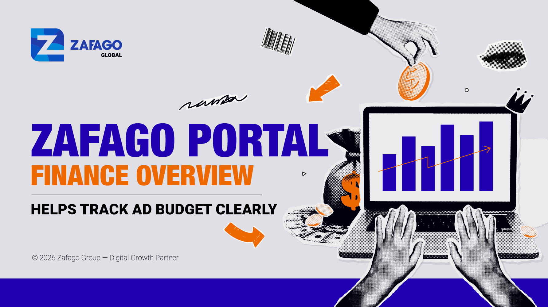 Zafago Portal Finance Overview Helps Track Ad Budget Clearly